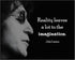 Posterizer 1 pcs-Reality Leaves a Lot to The Imagination-John Lennon-Gift For Beatles Fans-Musical Art Collection-Quotes-Gift for Music Fans- unfr...
